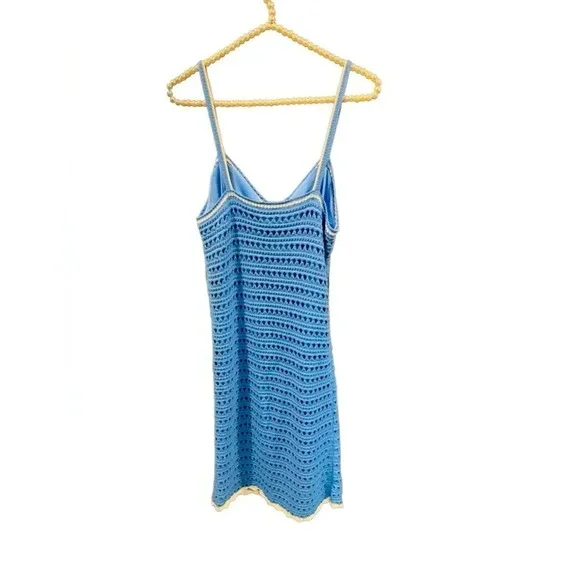 NWT Willow and Wind Crochet dress small MSRP 129 Beachy Summer Resort - Picture 2 of 8